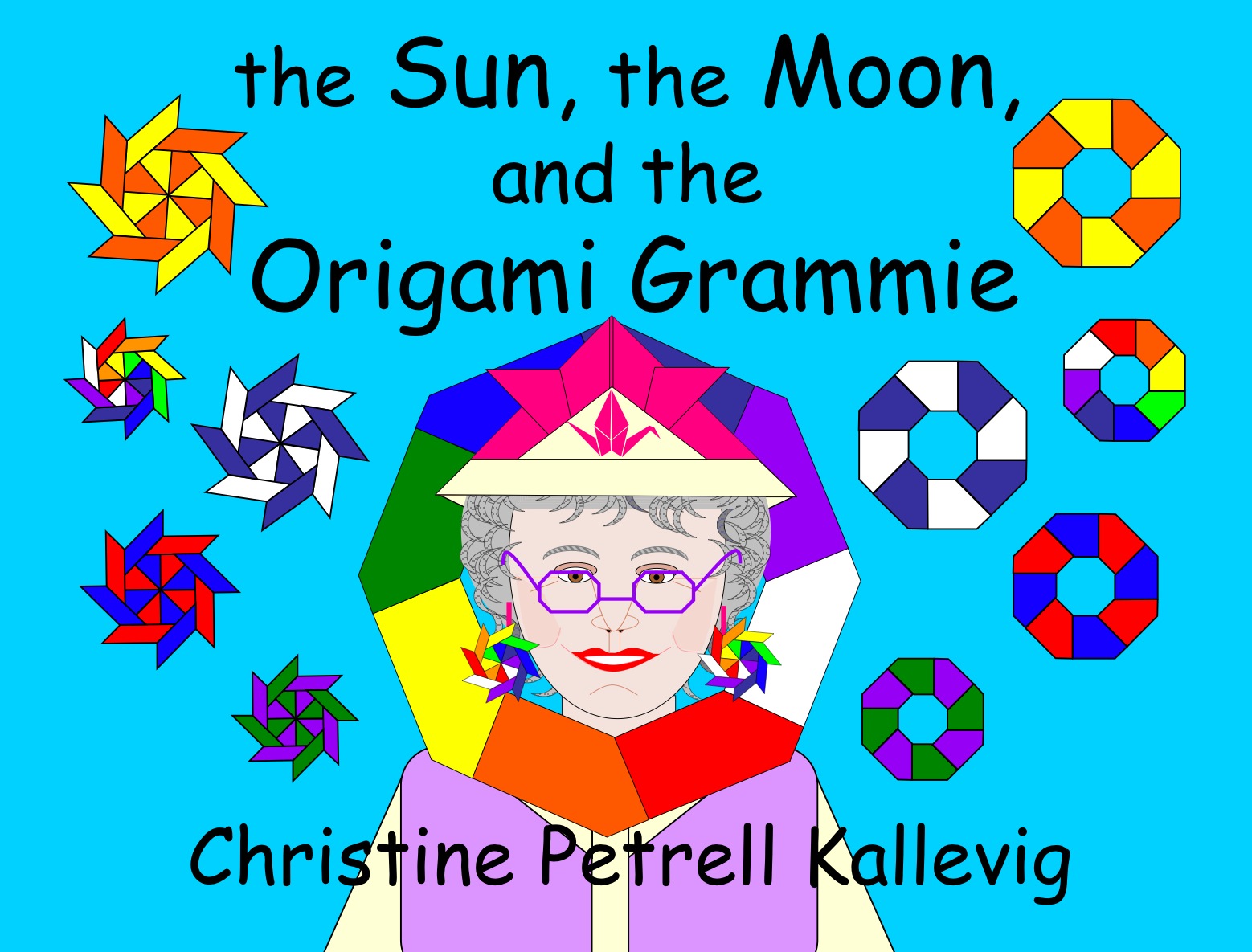 The Sun, The Moon, and the Origami Grammie by Christine Kallevig